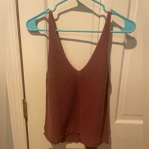 express sweater tank top from Express